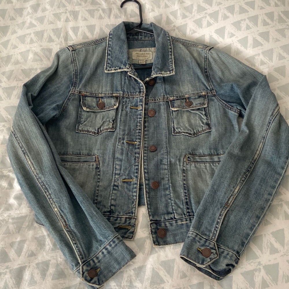 Abercrombie Jean Jacket, LIKE NEW